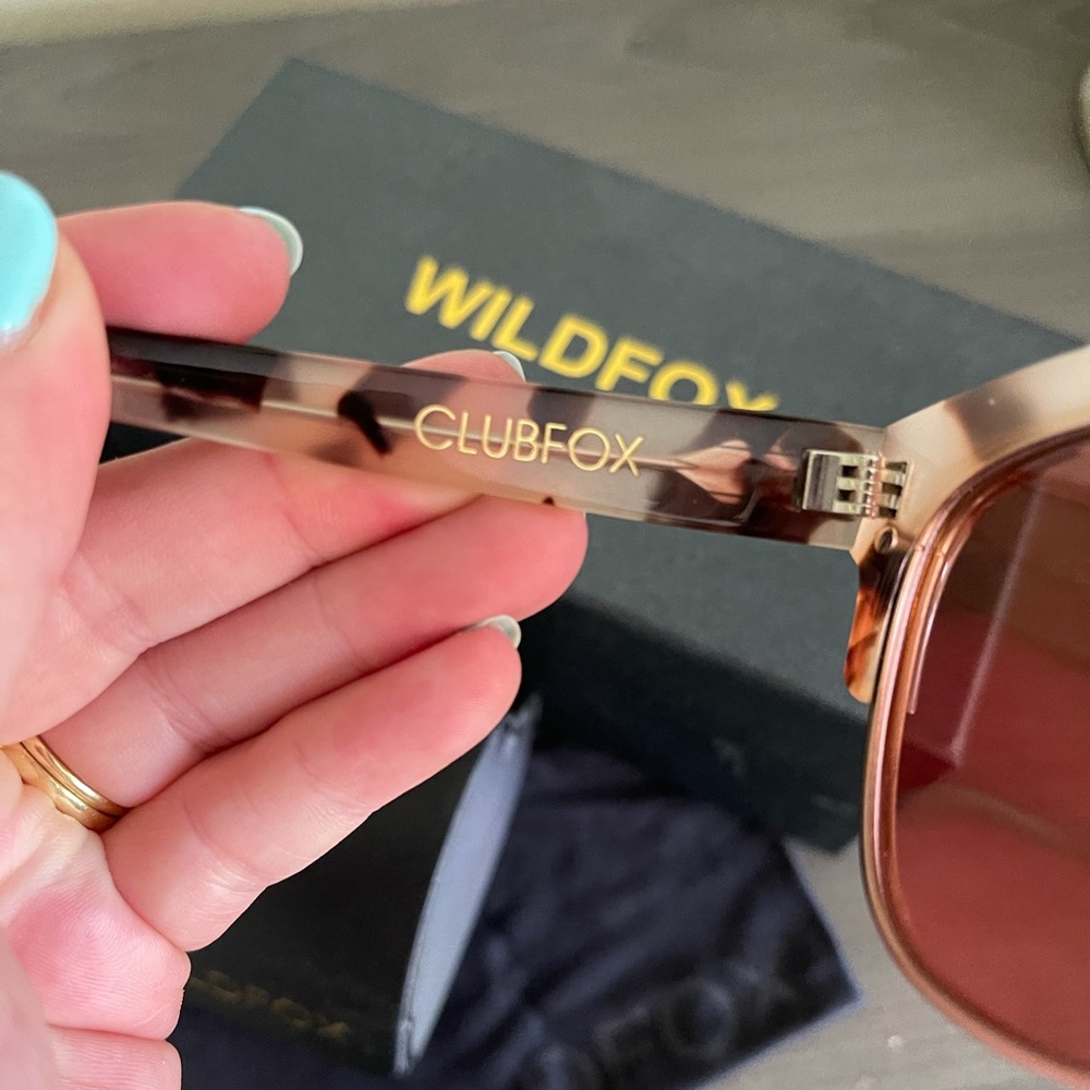 Wild fox 'Club Fox' 52mm Sunglasses - Picture 8 of 11
